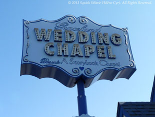 The Graceland Wedding Chapel where Jon Bon Jovi got married in 1989